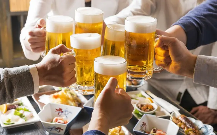 Uống nhiều rượu, bia