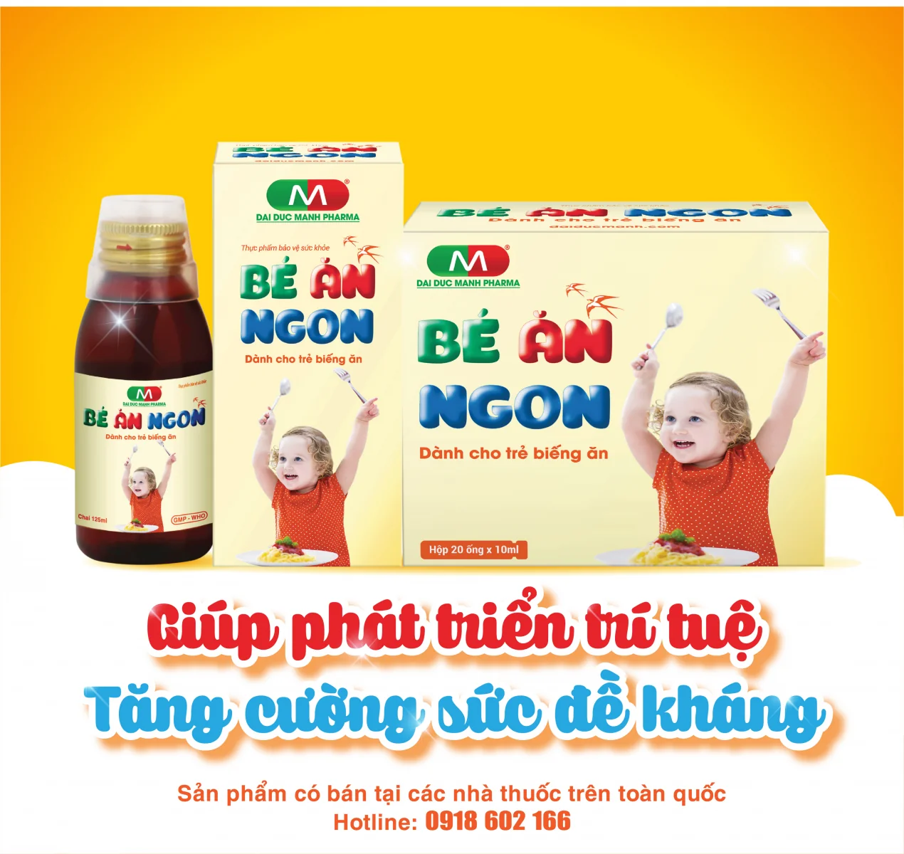 siro bé ăn ngon đại đức mạnh