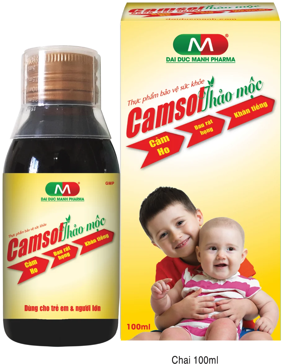 Camsol thảo mộc 100ml