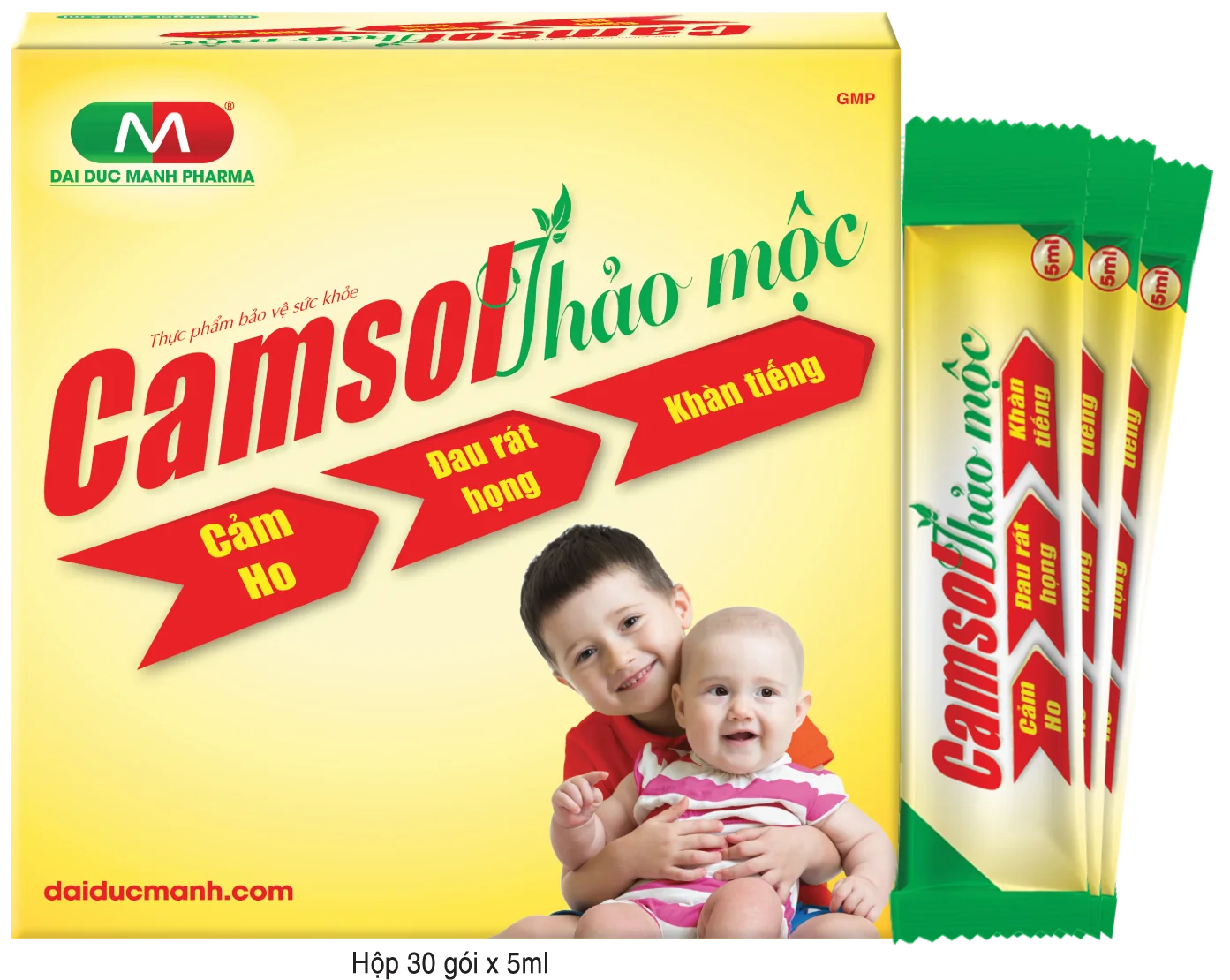 Camsol thảo mộc 5ml